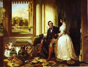 Sir edwin henry landseer,R.A. Windsor Castle in Modern Times oil painting reproduction